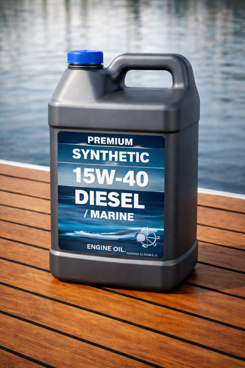 Synthetic 15W40 Diesel/Marine Engine Oil - 1 Gallon