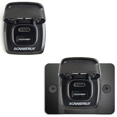 Scanstrut Dual Usb Charger - Flip Pro Fast Chrg Dual Usb Bz | SC-USB-F2