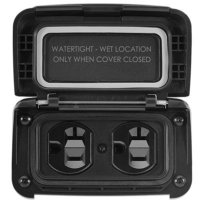 Scanstrut 125V 20A AC Outlet - Ventura Dual 125V 20A AC Outlt | SC-V-P1