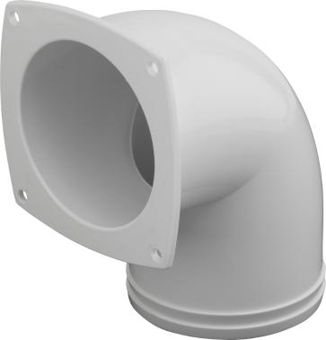 Sea-Dog 3" White ABS Hose Vent Elbow (SED-337350)
