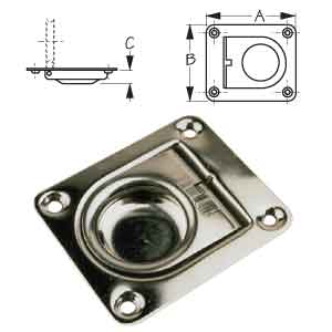 S/S SPRING LIFT HANDLE