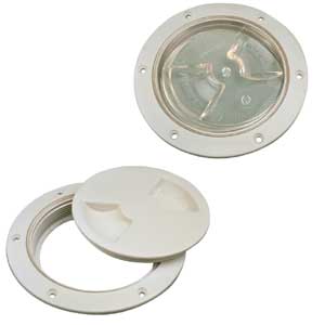 ABS WHITE DECK PLATE-6inin in