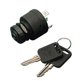 Sea-Dog 4-POS Ignition Switch - POLY.4-POS Ign Key Swtch+choke | 420385-1