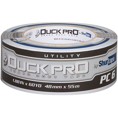 Shurtape Duct Tape - Duckpro Sil Tape 2"CLOTH Utily | PC6-48MMX55M