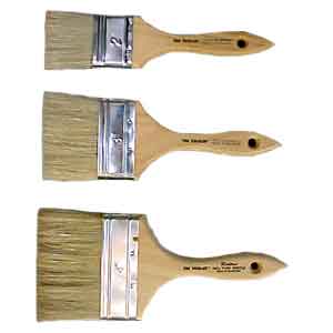 1ininCHIP BRUSH-WOOD HANDLE in