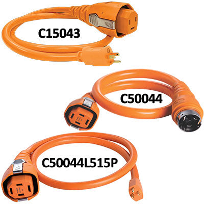 SmartPlug Adapter Cordsets - RV50A Sp Fem X 15A Std Wallplg | C50044L515P