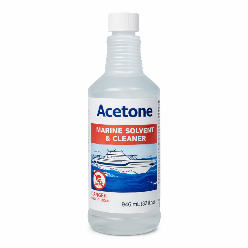 Acetone 946ml - Marine Solvent & Cleaner