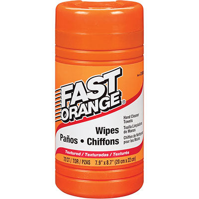 Spray Nine Hand Cleaner Wipes - Fast Orng Hnd Clnr Wipes (75) | 25051