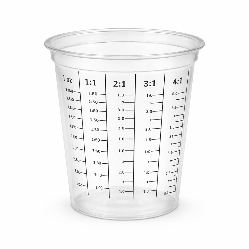 Disposable Mixing Cups 12oz - Marine Paint Mixing Cups - Each