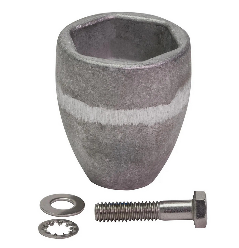 Mercury MerCruiser \ OEM Aluminum Prop Nut Anode Kit Bravo III \ 865182Q01