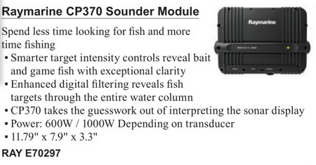 Raymarine CP370 Sounder Module (RAY E70297)