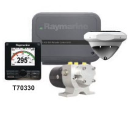 Raymarine EV-100 Power Pilot with p70Rs Control Head & 1.0L Hydraulic Pump (RAY T70330)