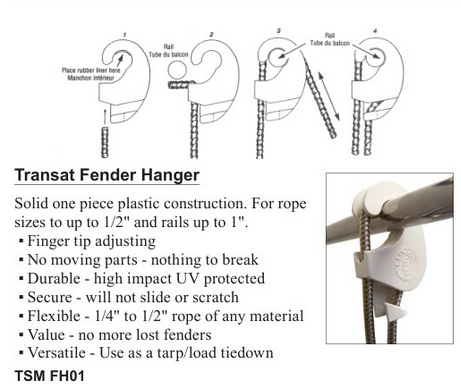 Transat Fender Hanger TSM FH01