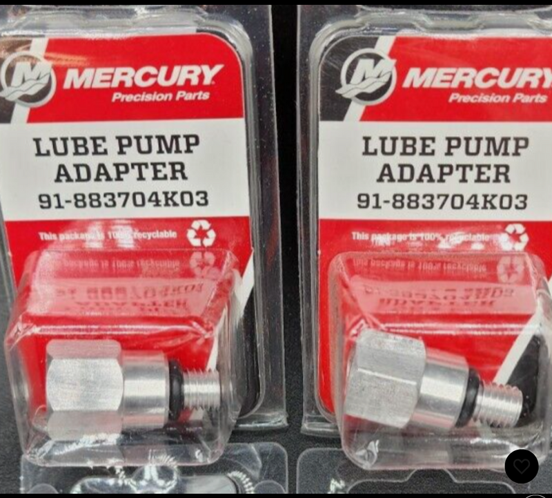 Mercury Pump Adapter 2" - OEM Part 883704K03
