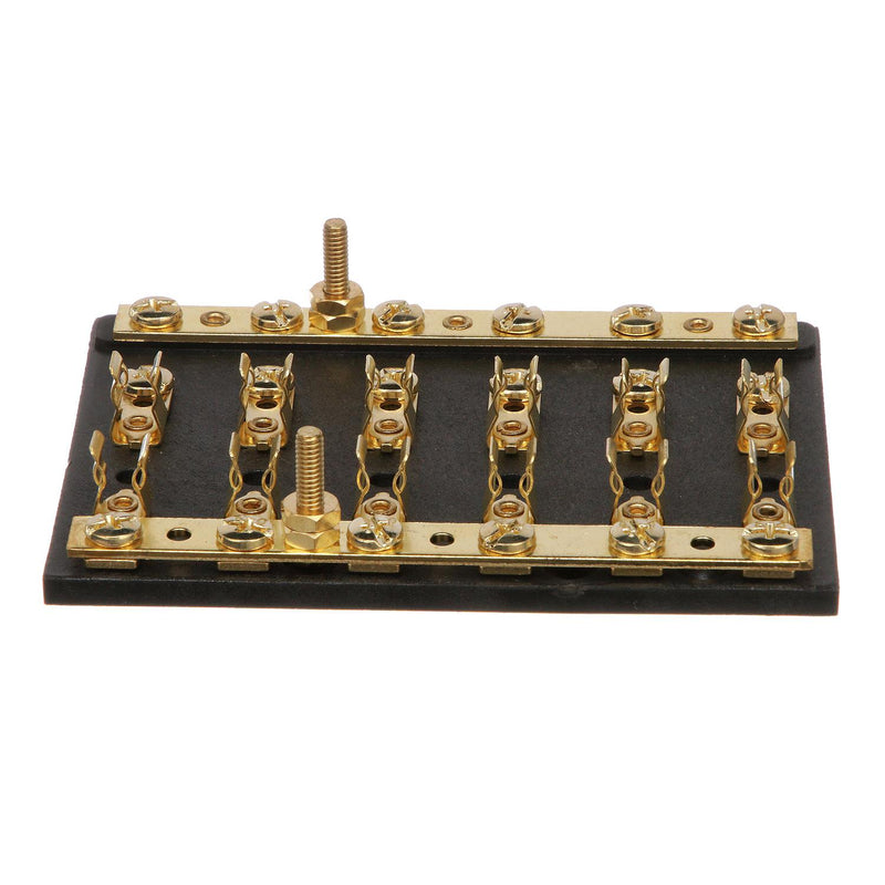Seachoice common-bus fuse and terminal block, 6 gang. One selected block.