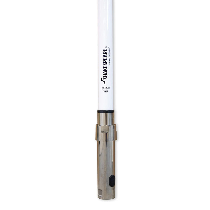 Shakespeare Phase III 18 ft VHF Marine Antenna with Ratchet Mount (SHA-6018-R)