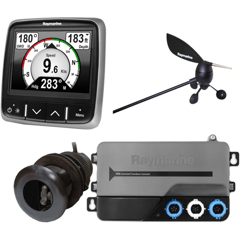 Raymarine i70s System Pack with Colour Instrument & Wind (RAY T70226)