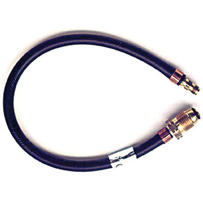 Trident Pigtail Hose - 20" Pgtl with M POLX1/4 M Inv Fl | 1014-1401-20-P
