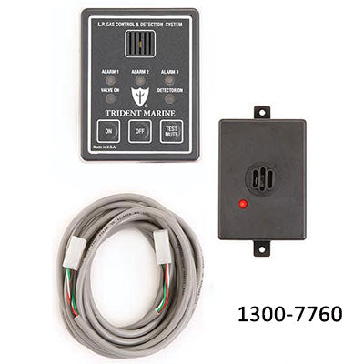 Trident Lpg Control Systems - Pnl/dtec W/sol On/off 12V 1/4" | 1300-7762-KIT