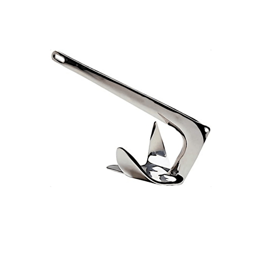 Transat Bruce-style stainless steel anchor, family illustration. One anchor in the selected weight.