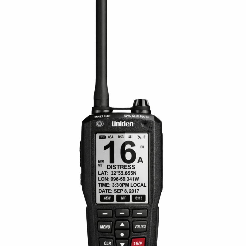 Uniden MHS-335BT Handheld VHF Marine Radio with Bluetooth