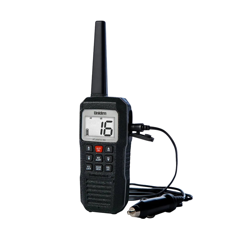 Uniden Atlantis 155 Handheld VHF Marine Radio (UNI-ATLANTIS-155)