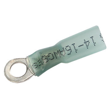 Vertex Heat Shrink Ring Terminal - (100)5/16 12-10AWG Hs Ring Ter | 81192