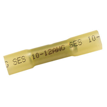 Vertex Heat Shrink Butt Connects - (25)8AWG Hs Butt Connect | 81917