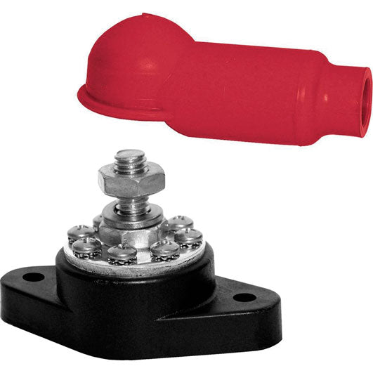 Vertex Power Posts W/insulator - 5/16in Black 8PT Post W/insulator | 81712