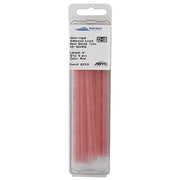 Vertex 82312 semi-rigid adhesive-lined heat-shrink tubing, red, 22–18 AWG as marked on package. Six 6-inch pieces per pack.