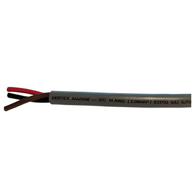 Vertex Round Bilge Pump Cable - Round Bilge Pump Sjtow 14/3 1' | 314010202RFT