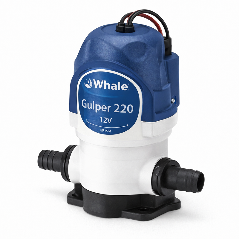 West Marine Gulper 220 12V Bilge/Waste Pump - High-Performance Marine Pump