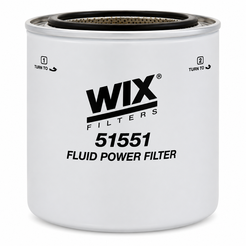 WIX Hydraulic Filter 51551 – Spin-On 10 Micron