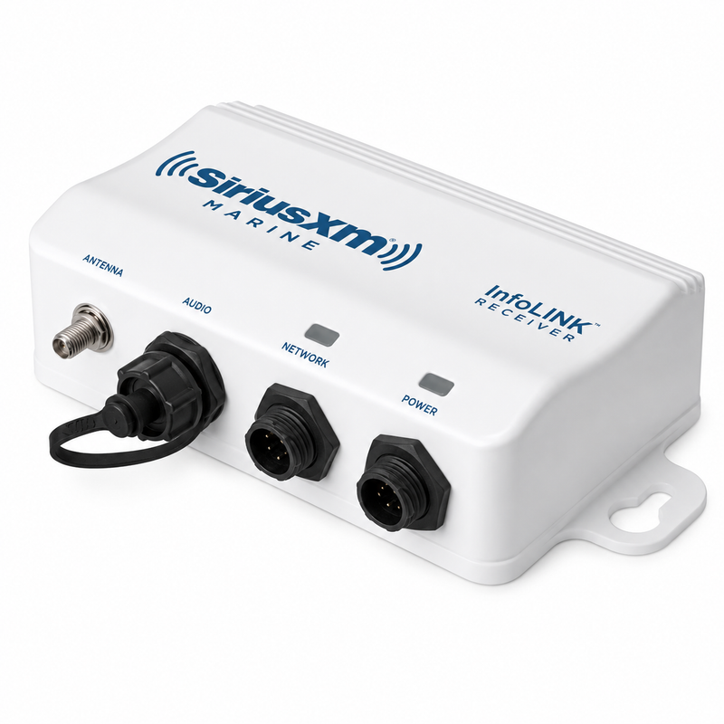 Raymarine SiriusXM Marine Weather Receiver – NEXRAD | SST Overlays | Includes Antenna & Cable | RAY-E70499
