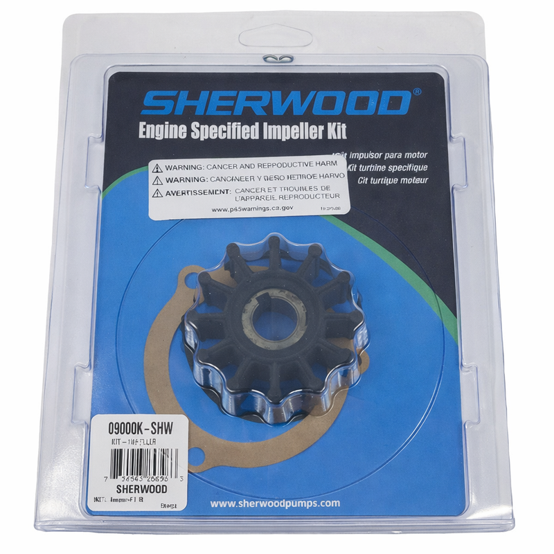 Sherwood Impeller 2.052 – Raw Water Pump Replacement Impeller