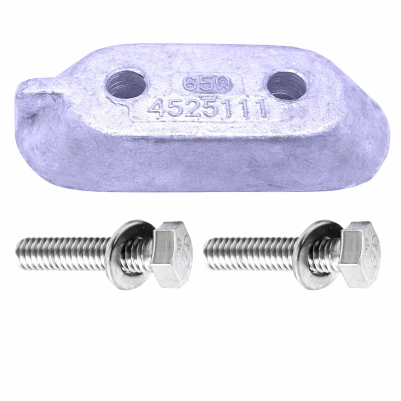 Yamaha OEM Zinc Bracket Anode F15-F70 VF150 VF175 65W-45251-00-00