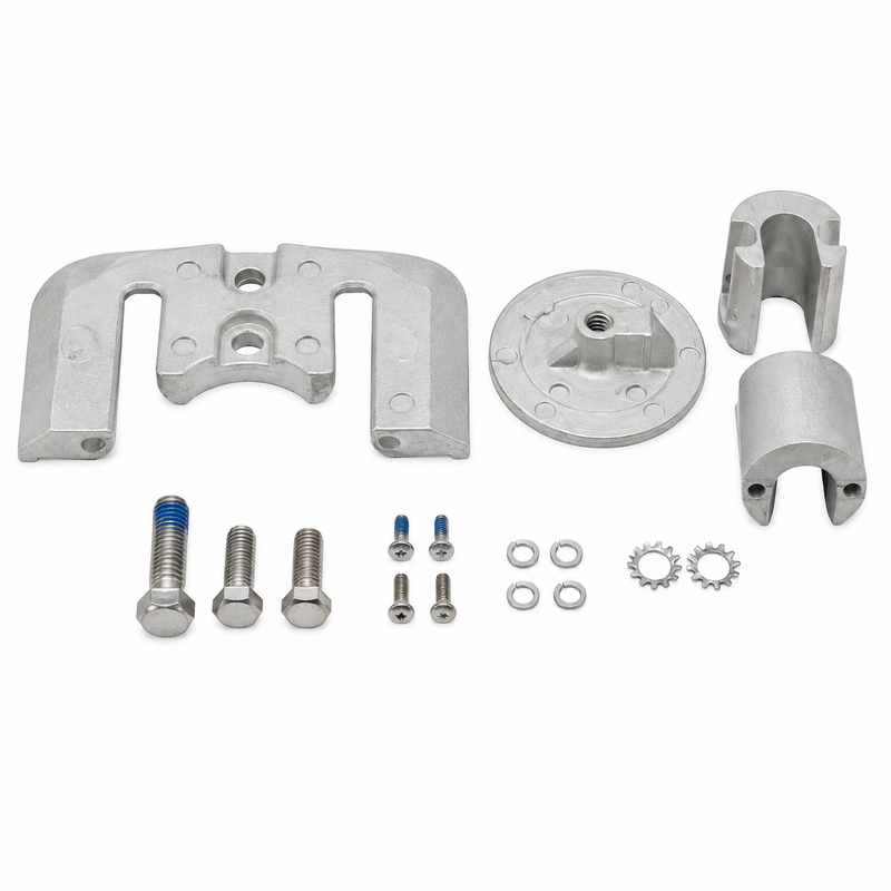 Aluminum Anode Kit for MerCruiser Bravo Two & Three Sterndrives | BRAVO23KITA