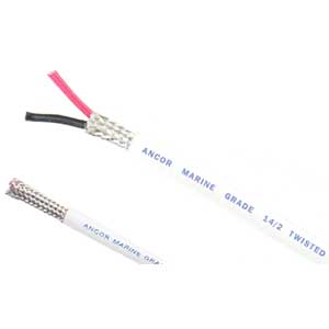 Ancor Twisted Pairs Shielded - 14/2 Rd/blk 1'TWIST WIRE(250') | 141425FT