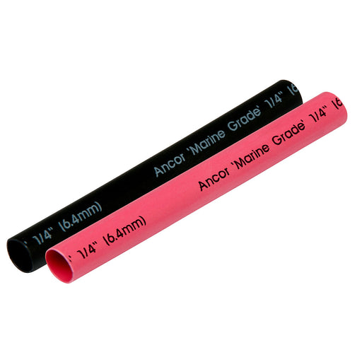 Ancor 1/4 in black + red ALT tubing — illustrative sample; select the stated length and retail pack