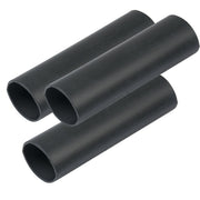 Ancor BCT 326103, 3/4-inch black heavy-wall heat-shrink tubing, three-piece retail pack. Select the listed piece length.
