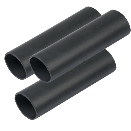 Ancor BCT 326103, 3/4-inch black heavy-wall heat-shrink tubing, three-piece retail pack. Select the listed piece length.