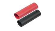 Ancor BCT 327202, one black and one red piece, 1-inch diameter. Selected retail pack contains two 3-inch pieces total.