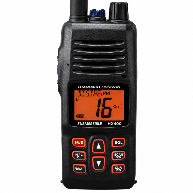 Standard Horizon HX400IS Intrinsically Safe Handheld VHF Radio | Commercial Grade
