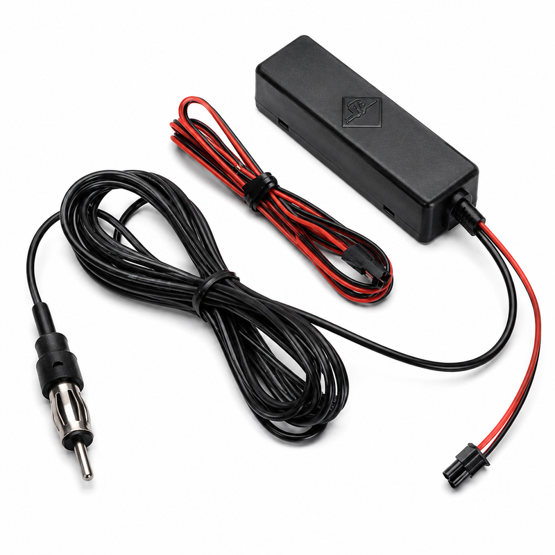 Rockford Fosgate PMX-ANT Amplified AM/FM/Weather Band Marine Antenna – +20 dB | IP67 | 12V
