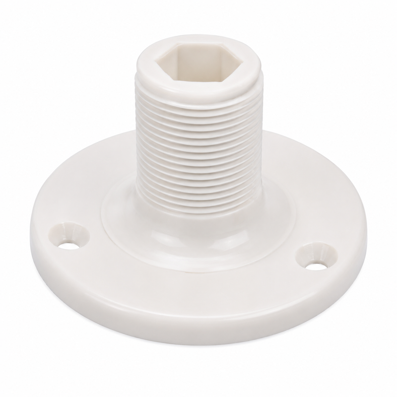 Sea-Dog White Nylon Fixed Antenna Base – 2-13/16" | SED-329500-1