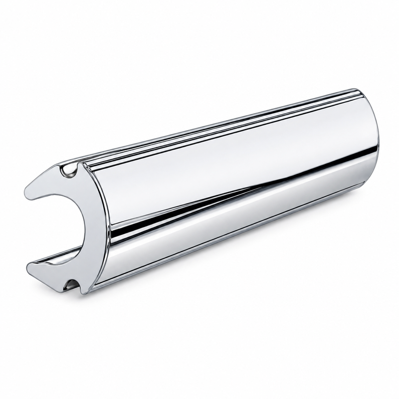 TACO Suproflex Rub Rail Insert Only – Large, 100 ft., Chrome (V129980CP1001)