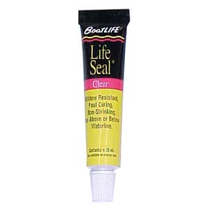 BoatLife Silicone Rubber Adhesive - Silicone Clear 1OZ Tube | 1110