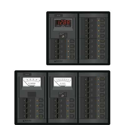 Blue Sea Systems DC Breaker Panels - Panel 360 DC 12 Position | 1217