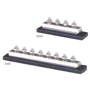 Blue Sea Systems 600 Amp Power Bar - Maxibar 8 3/8"STUD Terminals | 2107