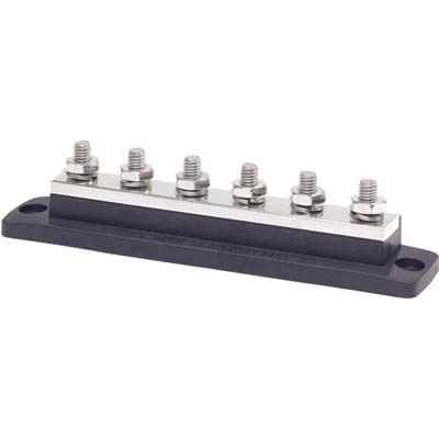 Blue Sea Systems Maxi Bus Bar - Maxibus 6X5/16-18 Stus 250AMP | 2126